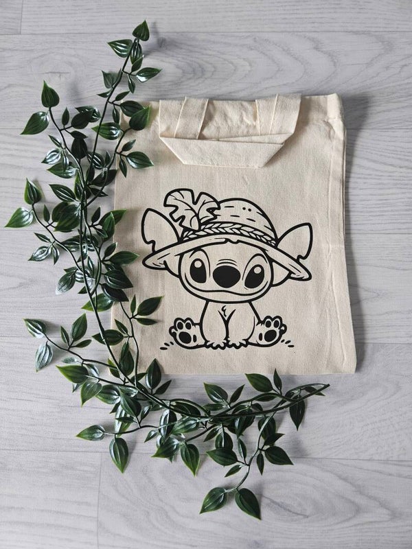 Tasje om in te kleuren | Stitch