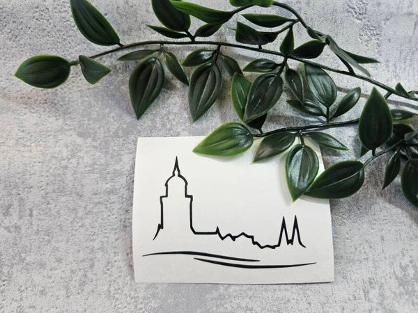 Sticker | Deventer met golven