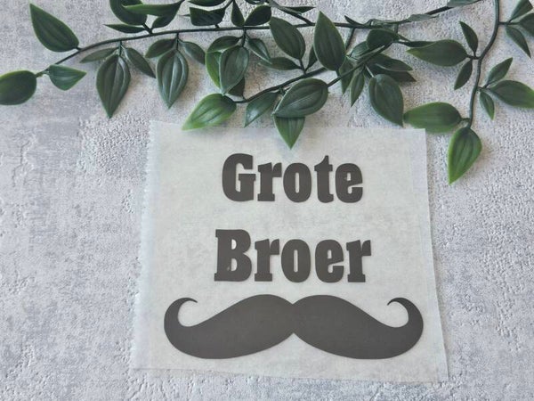 Strijkapplicatie | grote broer