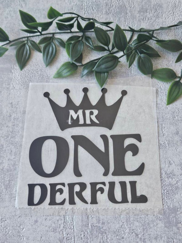 Strijkapplicatie | Mr one derfull