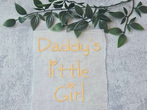 Strijkapplicatie | Daddy's little girl