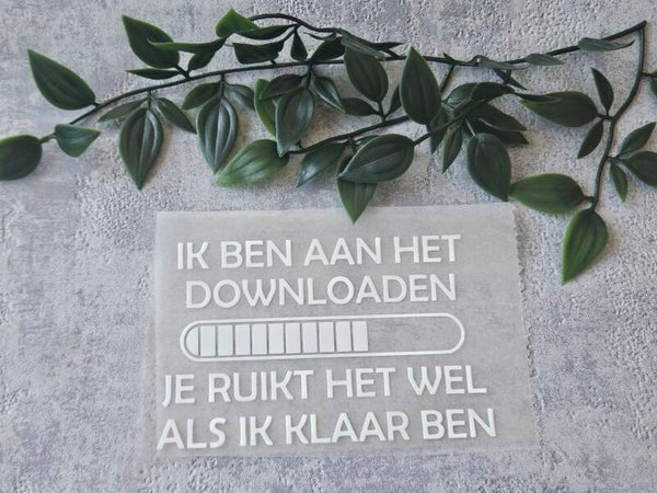 Strijkapplicatie | Ik ben aan he downloaden