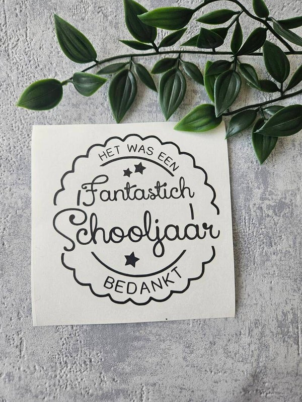 Sticker | Het was een fantastisch schooljaar