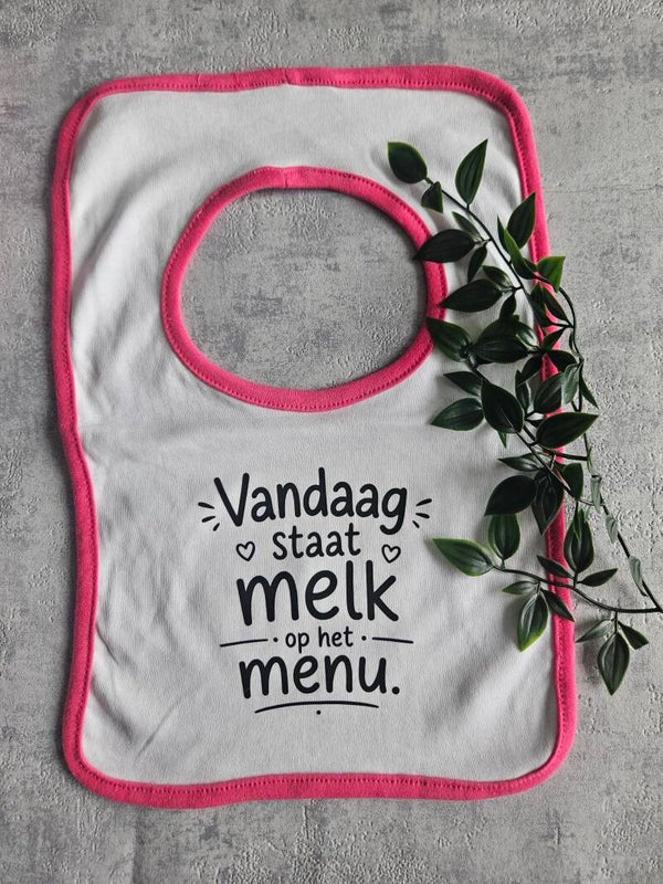 Slabbetje | Vandaag staat melk op het menu