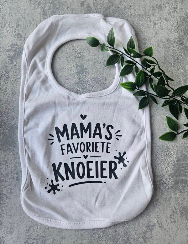 Slabbetje | Mama's favoriete knoeier