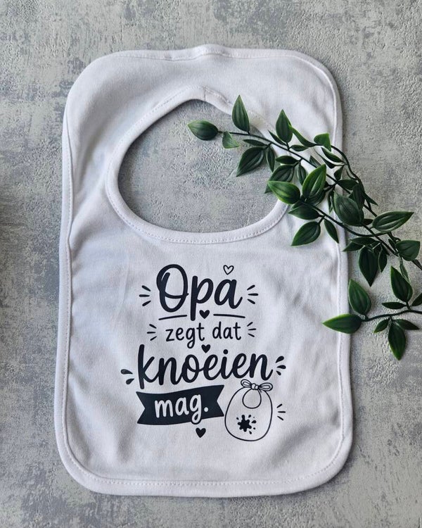 Slabbetje | Opa zegt dat knoeien mag
