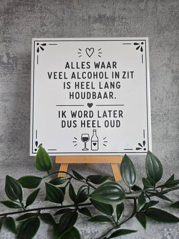 Standaard | Alles waar veel alcohol in zit