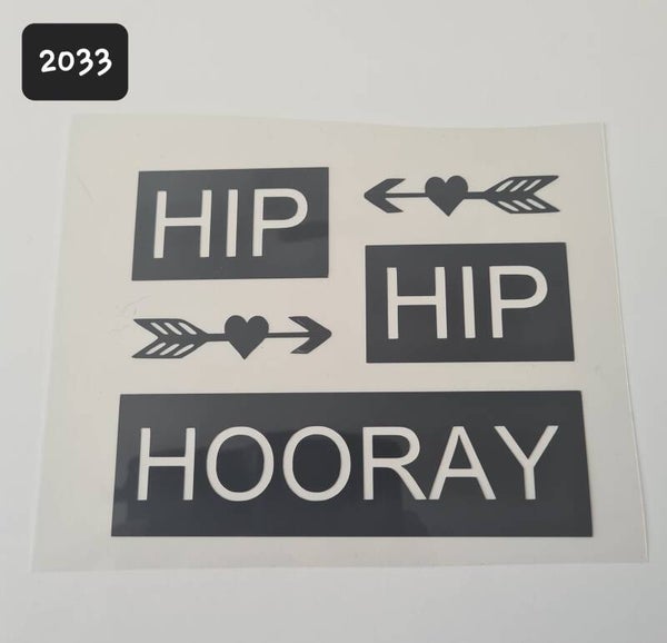Strijkapplicatie | Hip Hip Hooray