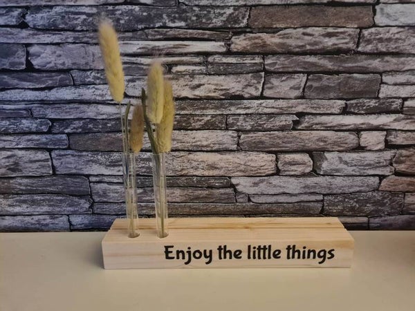 Foto plank | Enjoy the little things