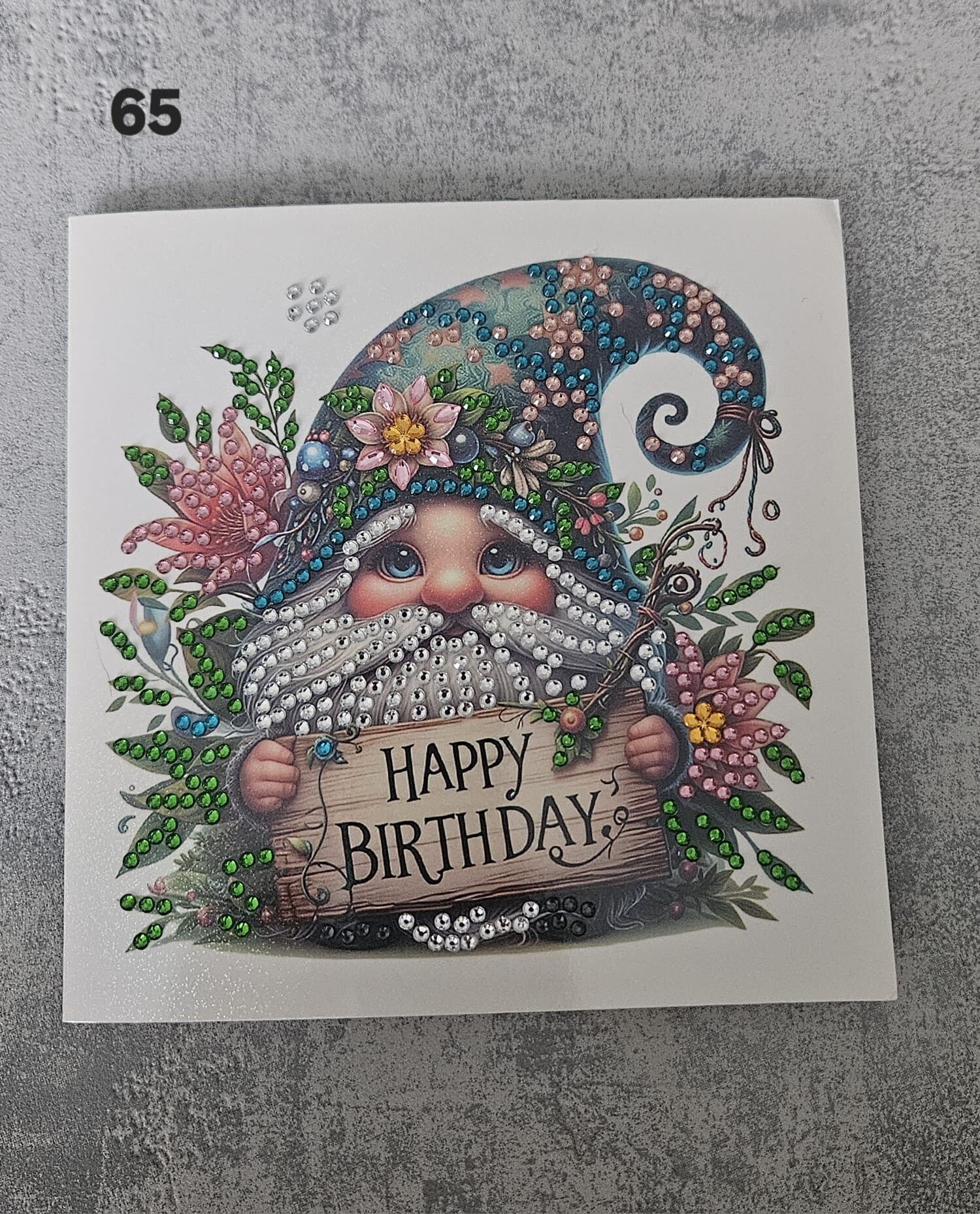 Kaart Verjaardag | 65