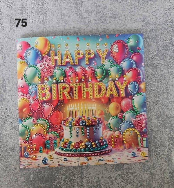 Kaart Verjaardag | 75