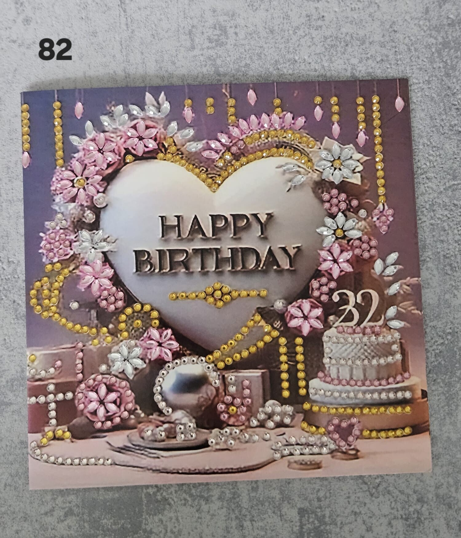 Kaart Verjaardag | 82