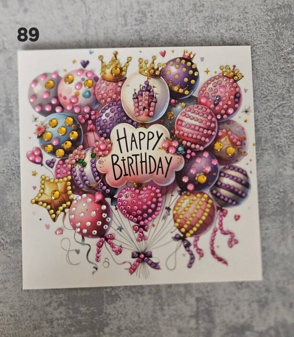 Kaart Verjaardag | 89