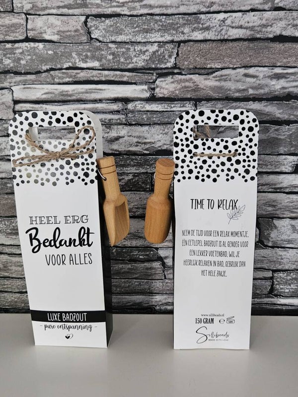 Badzout | Bedankt voor alles