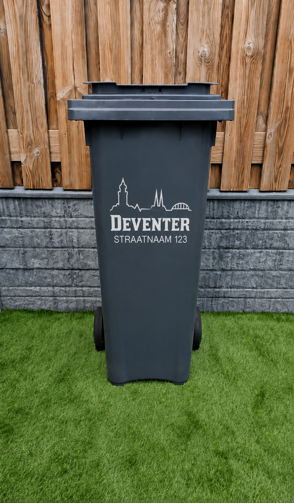 Container Sticker | Deventer met brug