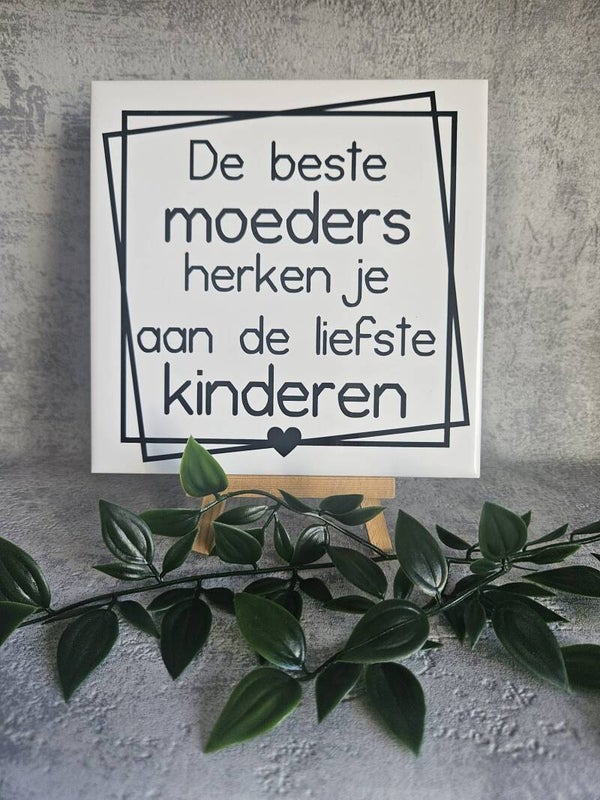 Tegeltje | De beste moeders