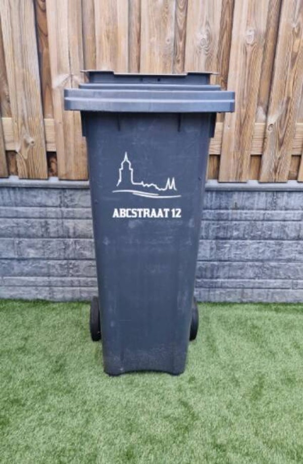 Container sticker | Deventer met golf