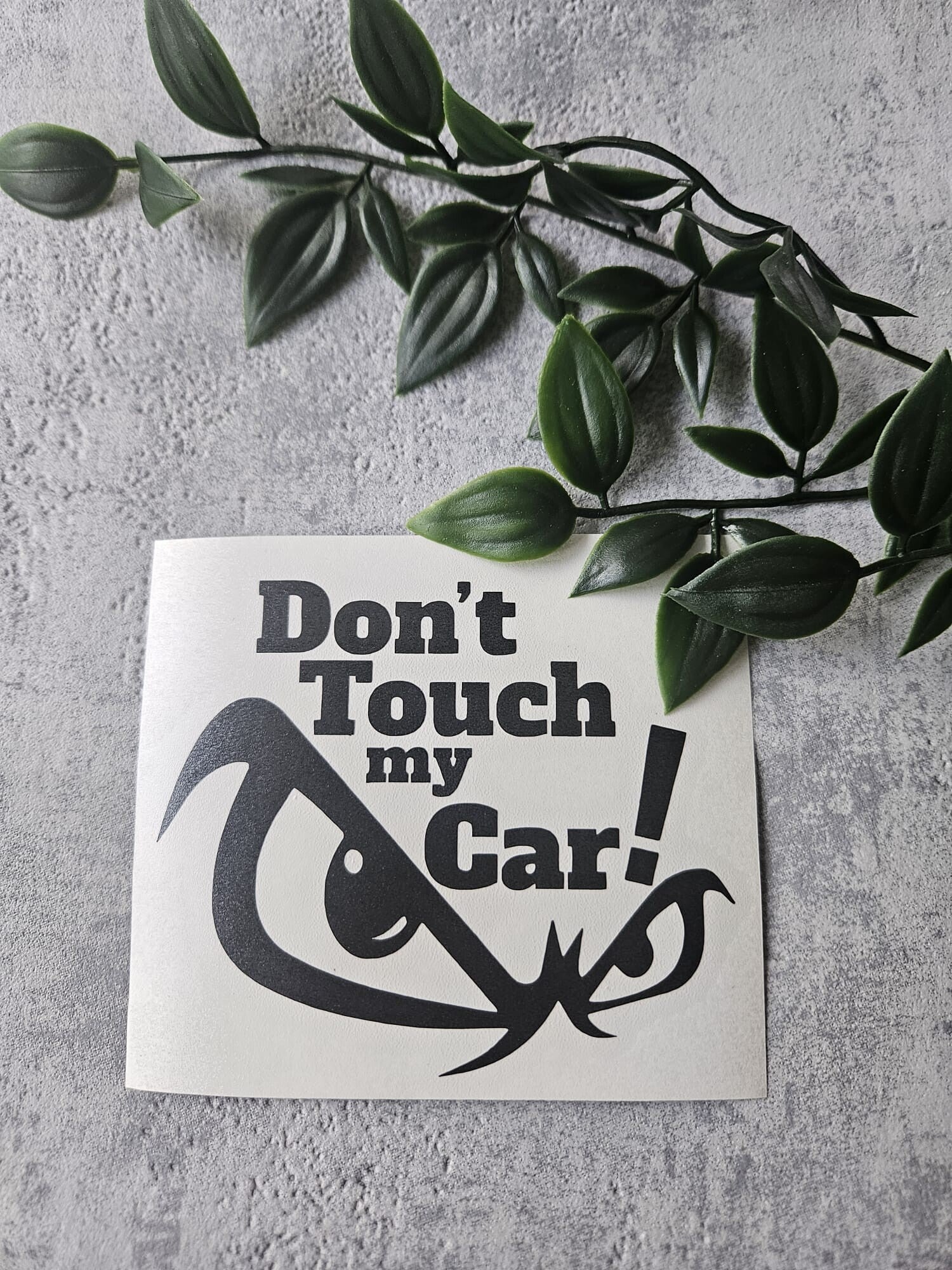 Sticker | Don't touch my car