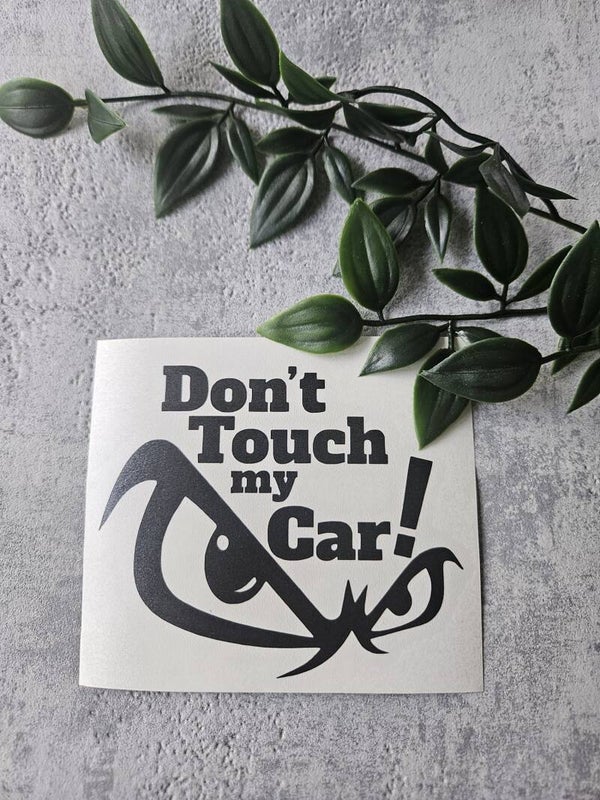 Sticker | Don't touch my car