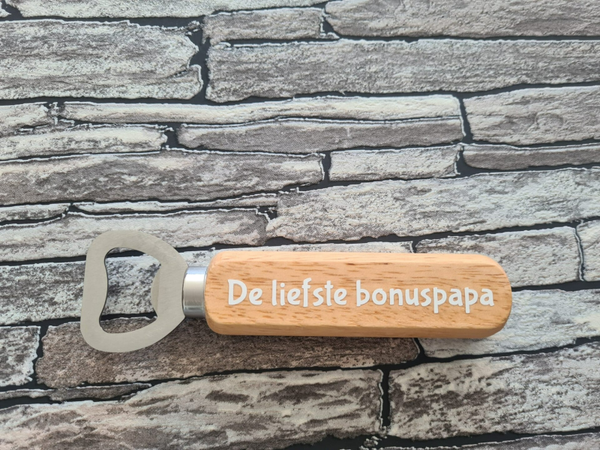 Flesopener | Liefste bonuspapa