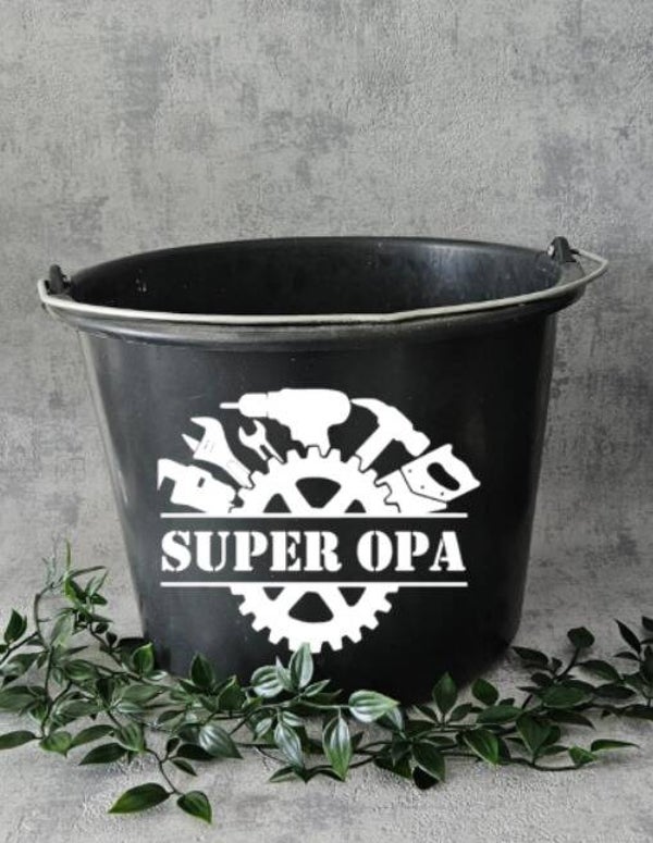 Sticker emmer | Super opa
