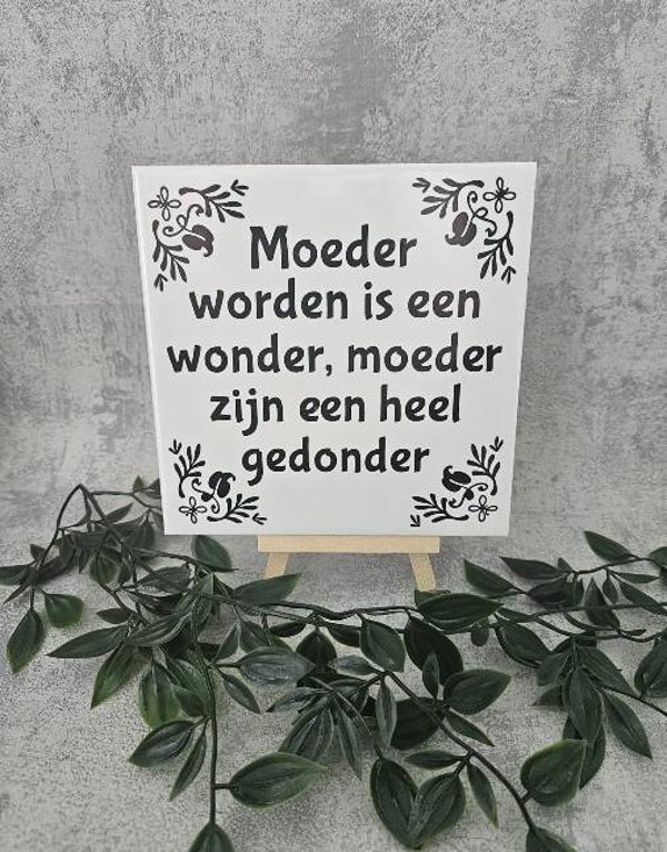 Tegeltje Sale | Moeder worden