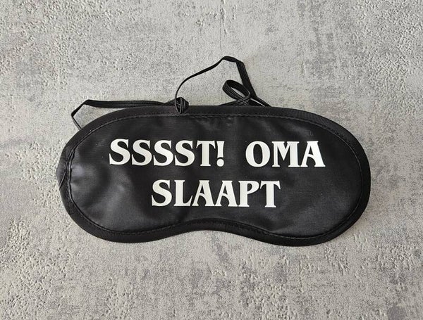 Slaapmasker | sssst!! oma slaapt
