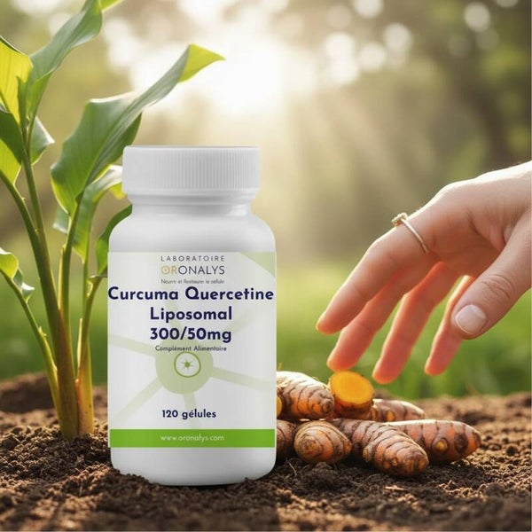 Curcumine - Quercétine Liposomale 300/50 mg