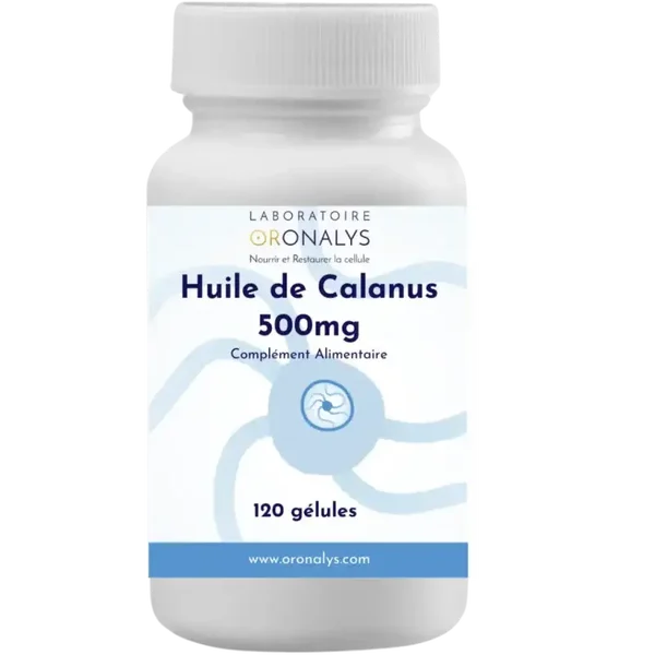 Huile de Calanus 500mg - 120 Capsules 45,00 €