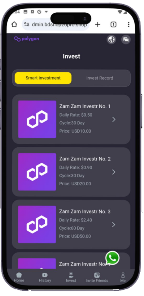 Hyip Polygon investment Php 1.6v Script | Hyip Market Global - Buy ...