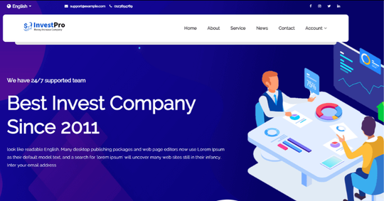 InvestPro – HYIP & ICO Online Investment Wallet and Banking Script NULLED