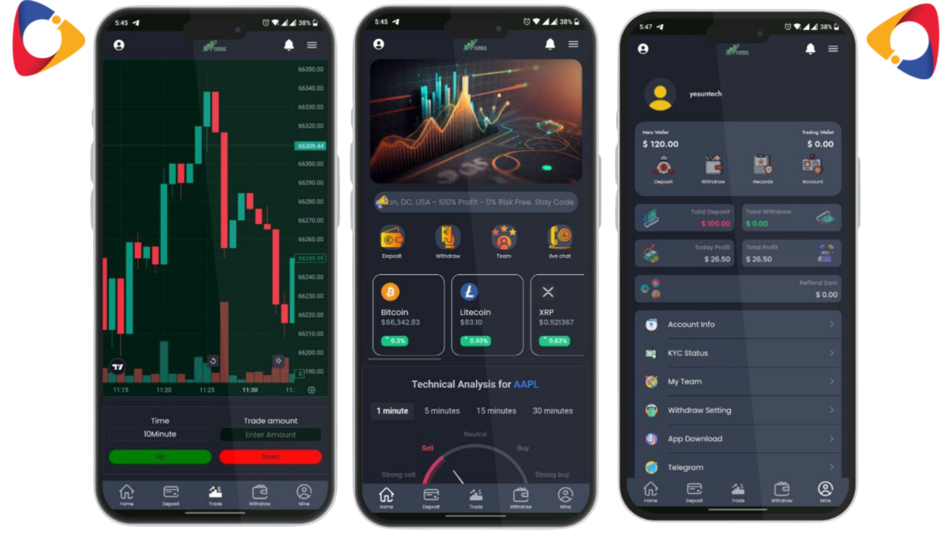 Hyip TRADER Investiment Pro 5V Php Script