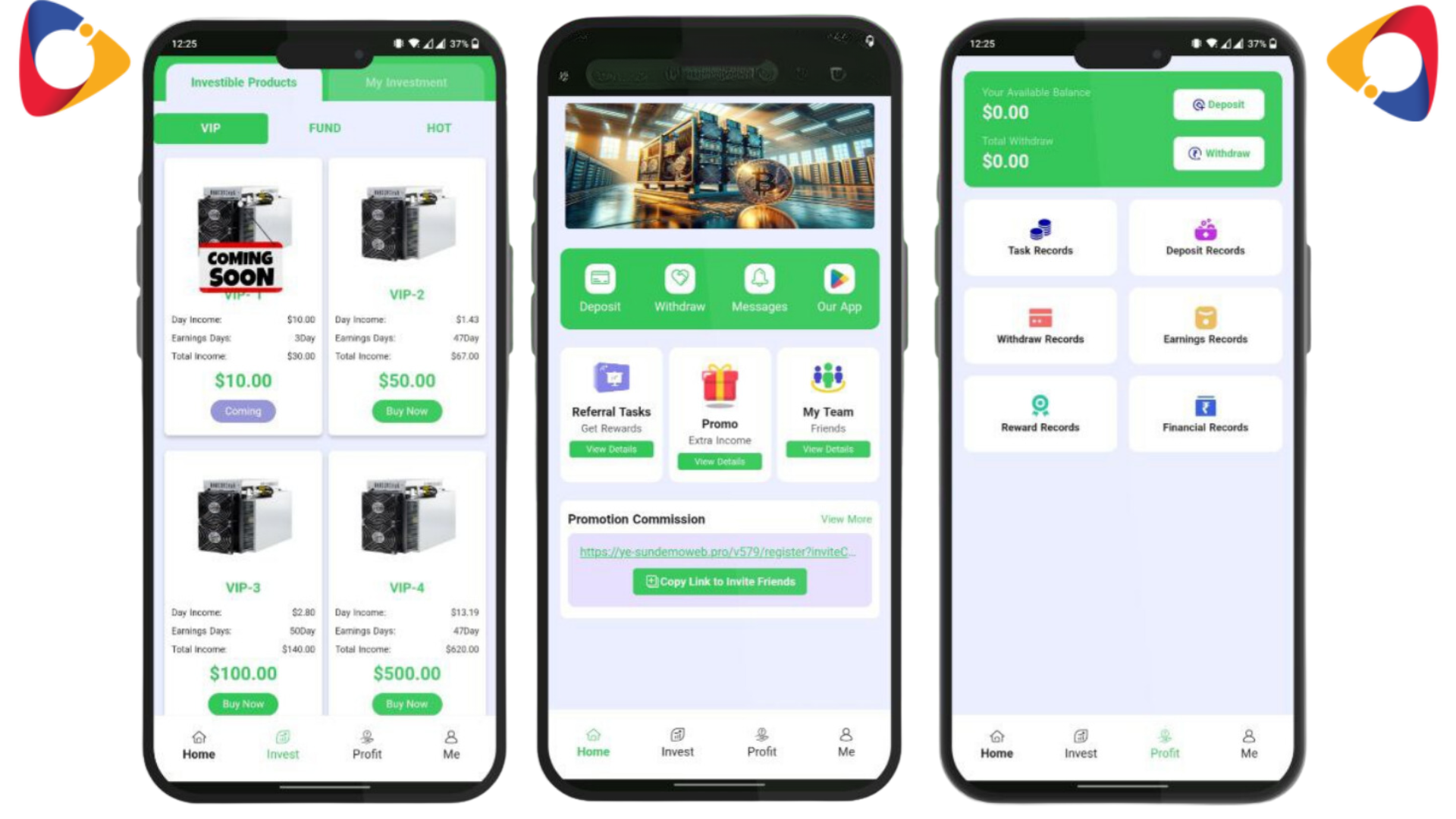 Hyip Antminer Investing  Php Script