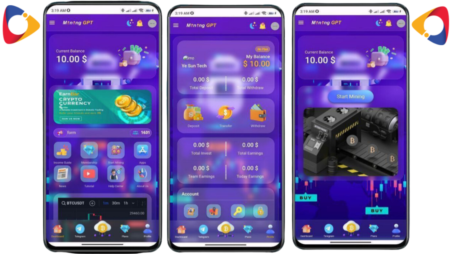 Hyip Mining GPT Script 3.4