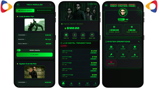 Hyip MATRERIX NEURAL V1.5 Php Script