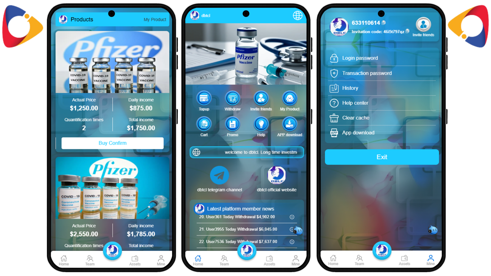 Hyip PFIZER investing Php Script