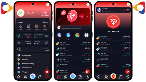Hyip TRX Miner Club Php Script