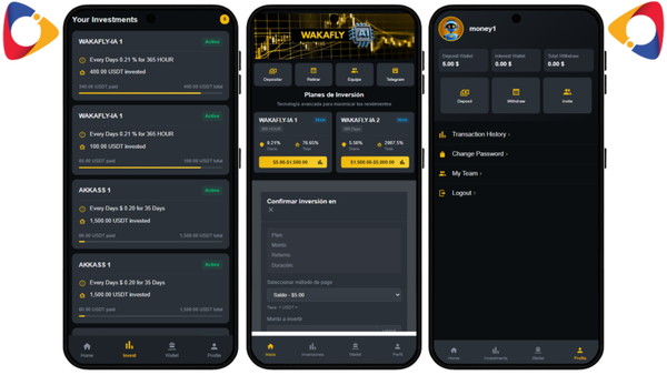 Hyip WAKA-Fli A-I INVESTIMENT Php Script