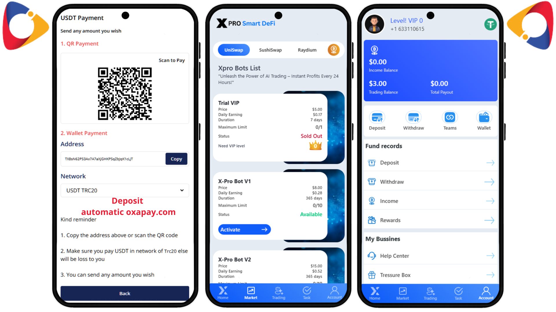 Hyip XPRO SMART TRADING Php Script