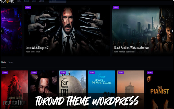 Torovid Theme WordPress + FULL UPDATE