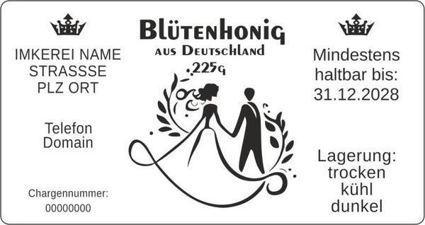 Standardetikett "Hochzeit"
