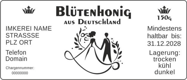 Standardetikett "Hochzeit"