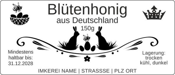 Standardetikett "Ostern 3"