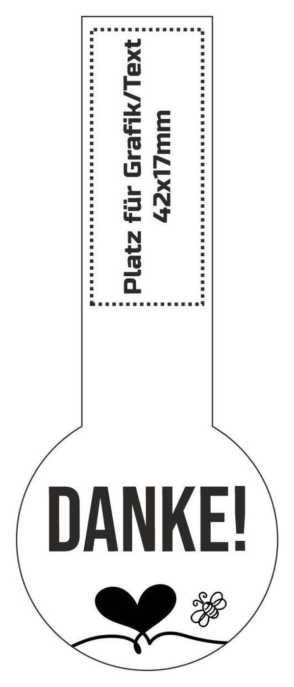 Siegeletikett Standard Herz 2