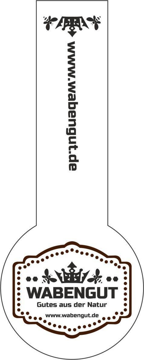 Siegeletikett Standard Wabengut 1