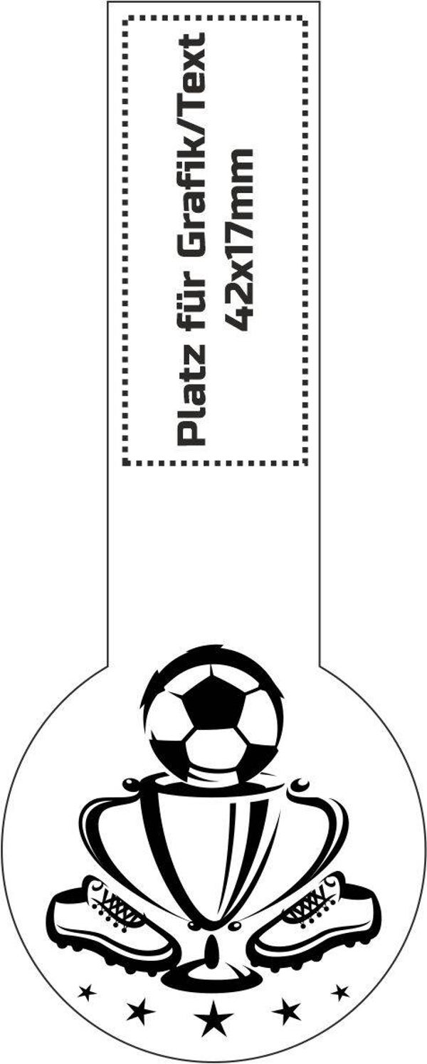 Siegeletikett Fussball 2