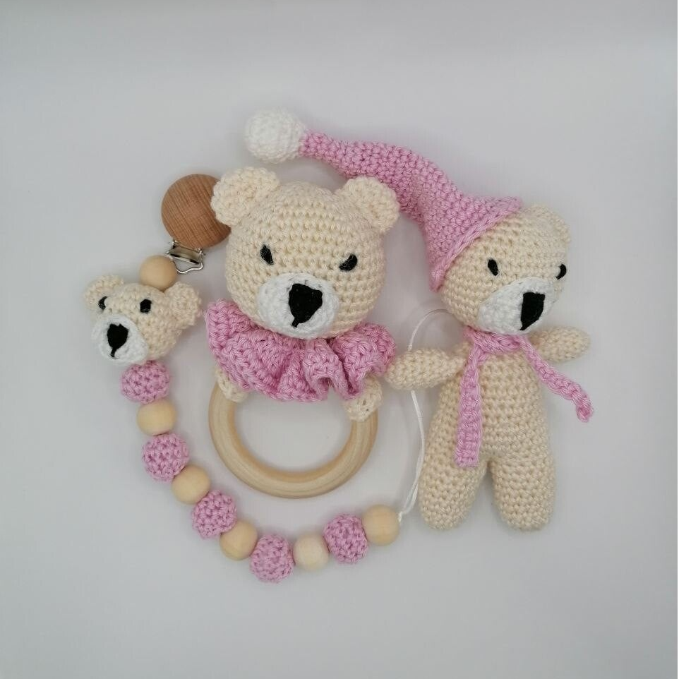 Bärchen-Set rosa