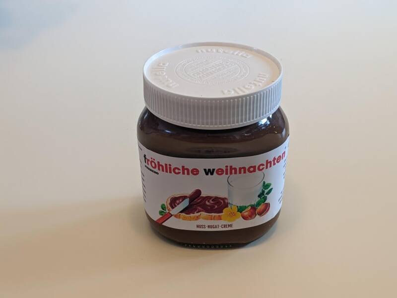 Nutella - fröhliche Weihnachten