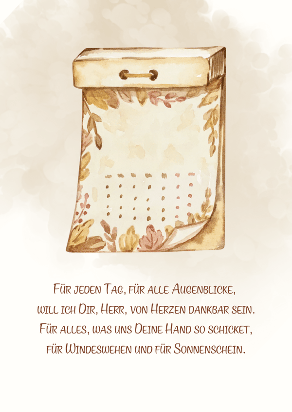 Postkarte Für jeden Tag