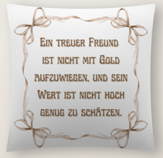 Kissen - Schleifen